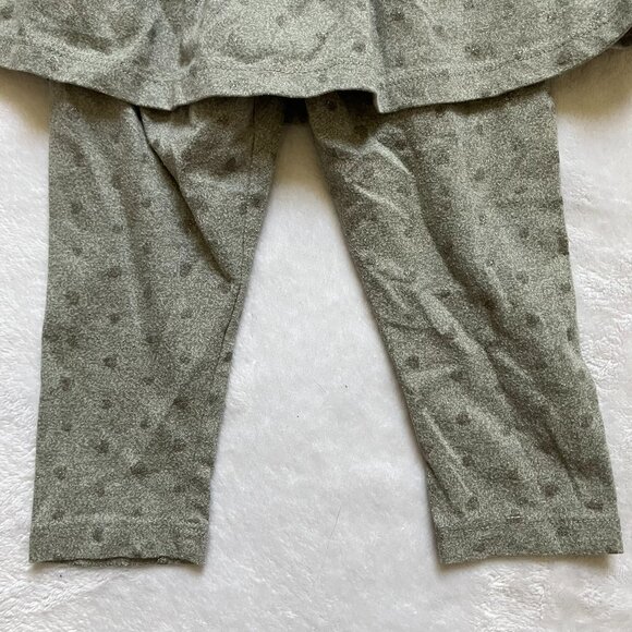 MiniBamba Baby Toddler Layered Leggings 18M | Grey Sparkle Hearts Skirted GUC - Picture 13 of 16